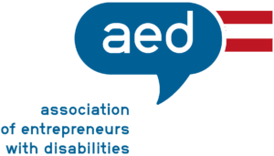Logo der AED Association of Entrepreneurs with Disabilities Austria 